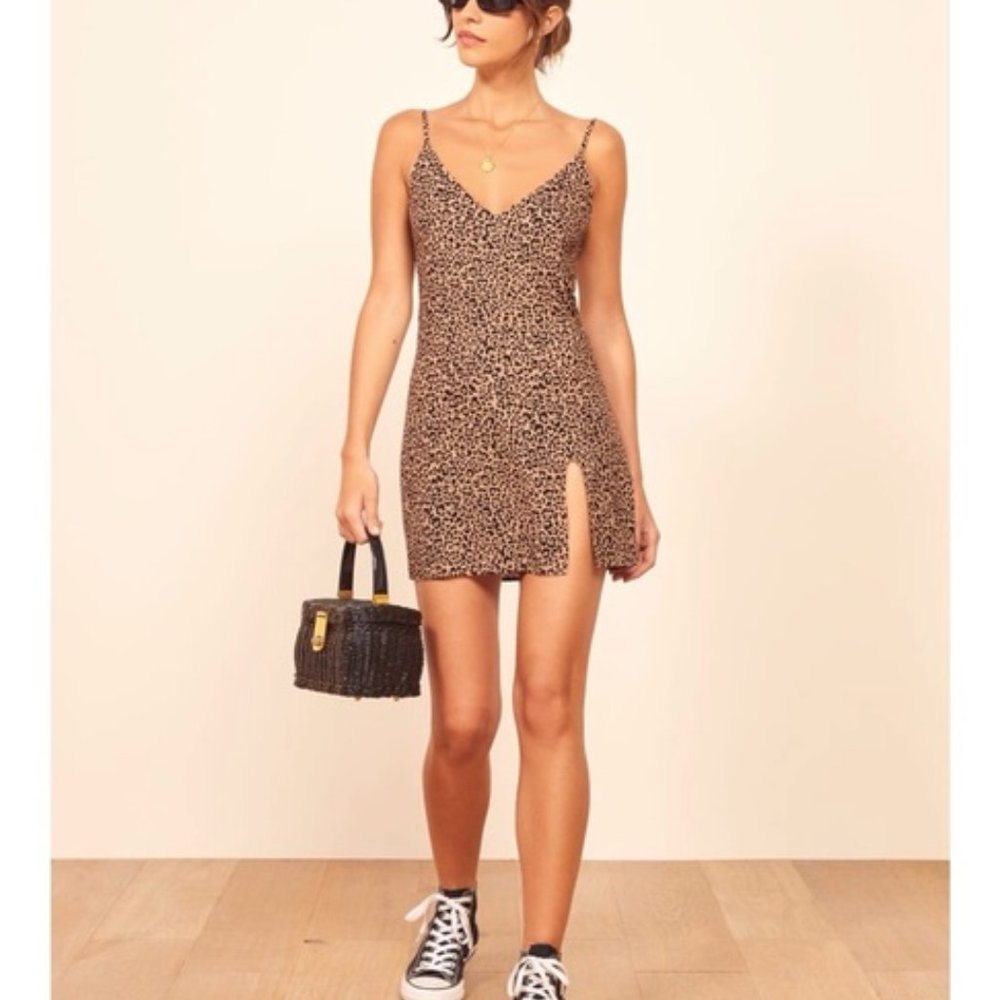 Reformation Marlowe Mini Dress in Bengal (NWT) Size Small
